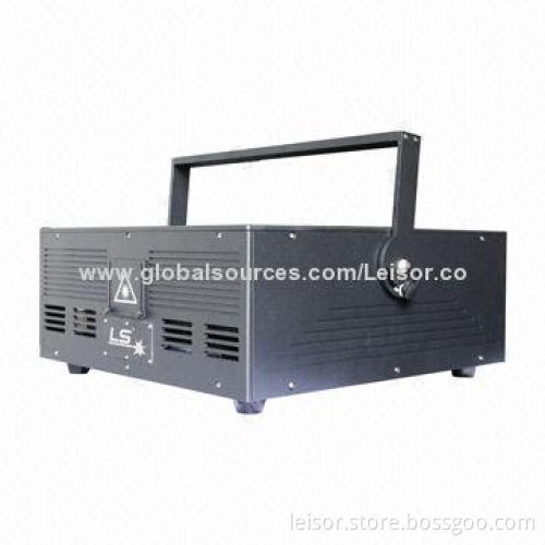 10W RGB Full Color Laser Stage Light with 50-60Hz Frequency, OEM Orders Welcomed